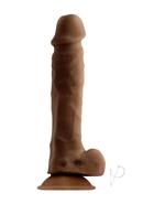 Selopa Natural Feel Dildo 6.5in With Balls - Chocolate