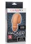 Packer Gear Silicone Packing Penis 5in - Caramel