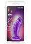 B Yours Sweet N` Small Dildo With Suction Cup 4.5in - Purple